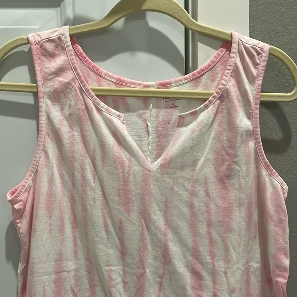 True Craft tie-dyed sleeveless tank